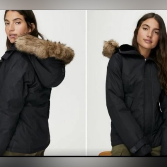 TNA Jackets & Blazers - TNA ( Aritzia) | black raven bomber jacket medium